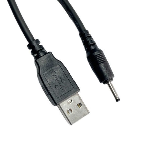 Factory wholesale USB to DC2.35*0.7 charging cables and USB power cords for adult toys