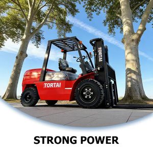 מלגזה דיזל הידראולית חדשה לגמרי עם משקל נגד של <span class=keywords><strong>4</strong></span> טון, חלקים הניתנים להתאמה אישית, לציוד טיפול בחומרים, סיטונאי - Product Image 3