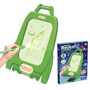 Tableta de escritura D1238, juguete para niños, almohadilla de dibujo electrónica educativa y de aprendizaje, tablero de garabatos, juguetes para niños pequeños - Product Image 3