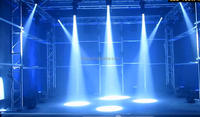 230W 3-in-1 LED Spot/Wash/Beam Moving Head Light mit Doppelprisma T6+8 DMX512/Sound-aktivierte Steuerung 16CH