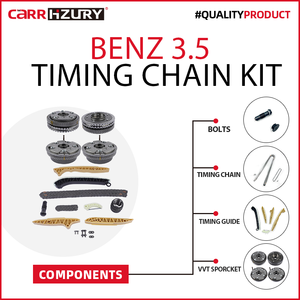 Kit de cadena de distribución de ajustadores de árbol de levas Carrhzury para mercedes-benz W203 W211 W164 W221 3.0L 3.5L 5.5L M272 M273 2720506847 - Product Image 2