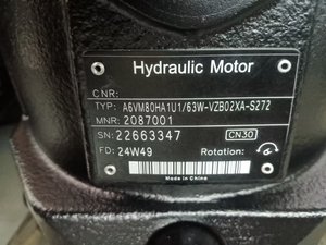 A6VM A6VM80 A6VM107 A6VM115 A6VM160 A6VM200 Axialer Kolben-Verstellmotor A6VM107HA1/63W-VZB010 A6VM80HA1U1/63W-VZB02XA-S272 - Product Image 5