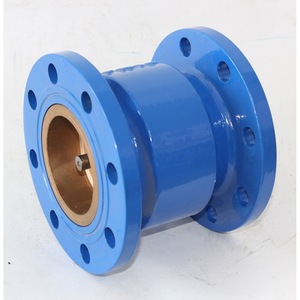 Válvula de Retención Silenciosa Longyao Shuangyong HX41X-16Q de Hierro Dúctil, Anti-reflujo, para Agua, Estructura de Una Sola Membrana - Product Image 1