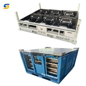 סדנא פתרונות אחסון ציוד טיפול חומרי טוטס תעשייתיים פחי חלפים עבור חבילת סוללות ליונים ומנוע - Product Image 1