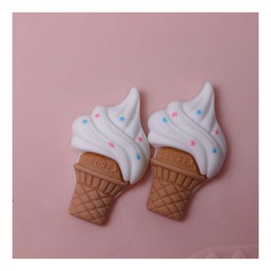 100 Pezzi Resina Alimentare Estiva: Coni <span class=keywords><strong>Gelato</strong></span>, Lecca-lecca, Gelati su Stecco, Resina Piatta per Fai da Te, Accessori per Capelli per Bambini, Decorazioni per Cover Telefono, Patch Artigianali - Product Image 3