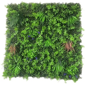 Mur végétal artificiel en soie, gazon artificiel, fleurs artificielles pour <span class=keywords><strong>salon</strong></span>, balcon, entrée, toile de fond, pelouse, décoration murale de mariage, herbe - Product Image 5