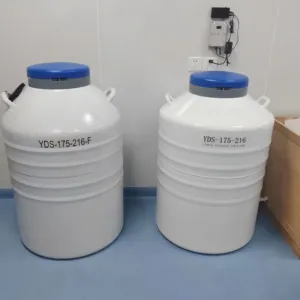 Botol Dewar vakum aluminium jaminan kualitas harga wadah Dewar Nitrogen cair kriogenik