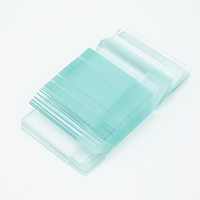 China Factory Pre-Cleaned OEM Custom Logo Microscope Slides Glass 25.4x76.2mm for Lab Research