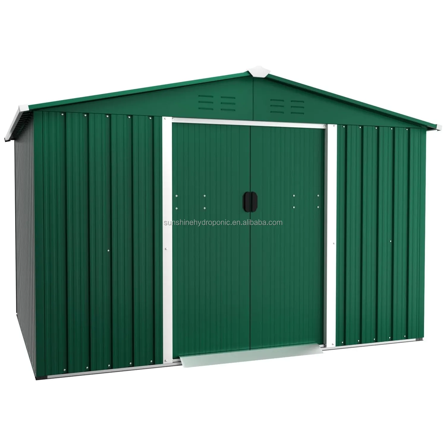 Custom metal steel black outdoor shed garden garages tool shed outdoor metal storage sheds