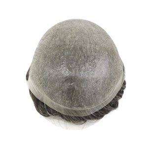 ท็อปเปอร์ผมแท้แบบบางพิเศษ ขนาด 8x10 นิ้ว ตัดได้ทุกขนาด เนื้อผมอินเดีย สำหรับผู้ที่ชื่นชอบ ความยาว 6 นิ้ว - Product Image 5