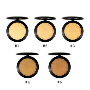 Venta al por mayor barato sin logotipo personalizado cara maquillaje en polvo impermeable Control de aceite mate compacto prensado en polvo - Product Image 5