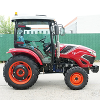 Tracteur à roues 4x4 à forte traction, 80 CV, machines agricoles, tracteurs légers, tracteurs compacts multifonctionnels pour rizières