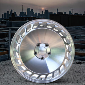 Roue en alliage d'aluminium de 17 pouces de conception de maille unique de haute qualité noir mat pour les voitures de <span class=keywords><strong>sport</strong></span> classiques 5x105mm PCD 40mm <span class=keywords><strong>ET</strong></span> roues de voiture - Product Image 2