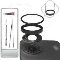 Verre de remplacement pour caméra d'action DJI Osmo 360, pièces de réparation pour objectif panoramique, accessoires de réparation pour écran de remplacement