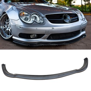 Kit carrosserie décoratif en fibre de carbone style CS, spoiler avant pour pare-chocs, pour modèle de voiture Mercedes Benz R230 SL55 - Product Image 4