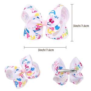 Nouveau nœud croisé épingle <span class=keywords><strong>à</strong></span> cheveux motif d'amour couvre-chef fête des mères coiffure épingle <span class=keywords><strong>à</strong></span> cheveux pour filles - Product Image 2