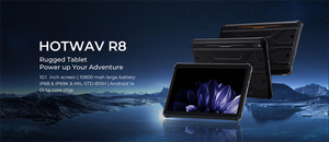 Tablette robuste HOTWAV R8, batterie massive de 10 800 mAh, Android 14, écran HD+ de 10,1 pouces, 4 Go de RAM, 128 Go de stockage, appareil photo 13 MP, tablette PC 4G mondiale - Product Image 5