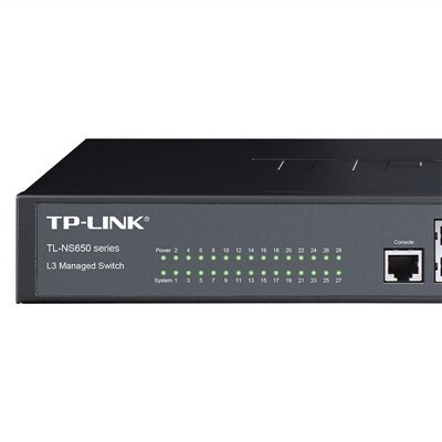 Full Gigabit Three-layer Network Management Switch TL-NS650-24G4F