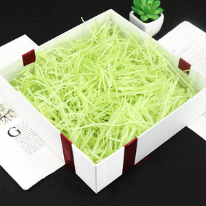 Tiras de papel rafia a granel, papel de seda de 2.5-3 mm de ancho, biodegradable, para relleno de regalos, manualidades, bodas y empaques. - Product Image 4