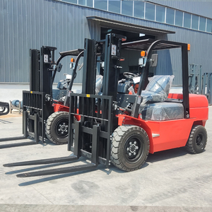 Mini carretilla elevadora todo terreno diésel de 3 toneladas, nuevo motor Kubota, carretilla elevadora de combustión interna para agricultura a la venta, envío gratis ofrecido - Product Image 1