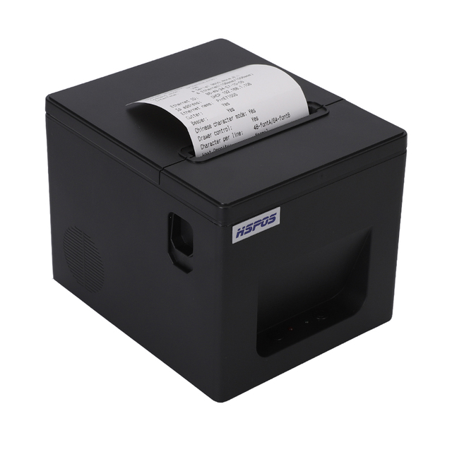 250MM Fast Speed New 80mm Thermal Receipt POS Printer USB LAN Wired Retail Printer for Store