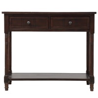 Console décorative d'intérieur en bois, design moderne, italien, Table d'entrée, meuble de couloir