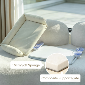 Promotion : <span class=keywords><strong>Hamac</strong></span> de fenêtre pour chat rose d'hiver, avec ventouses, lit suspendu peu encombrant, perchoir avec coussin amovible pour se prélasser au soleil et se réchauffer - Product Image 4