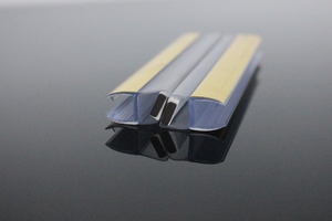 Impermeabile in plastica trasparente tappo per bordo in PVC doccia vetro guarnizione per porta a striscia di tenuta inferiore per sigillare strisce 6mm - Product Image 3