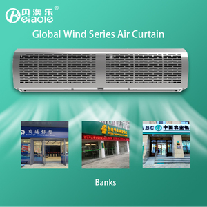 Factory Custom Automatic Industrial 220V 185W Cross Flow Door Air <b>Curtain</b> for Hotels Indoor Air <b>Curtain</b> Machine - Product Image 1