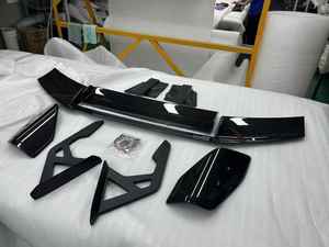 Aileron arrière style AR en fibre de carbone sèche pour coffre de voiture, compatible <span class=keywords><strong>BMW</strong></span> M3 M4 G80 G82 - Product Image 6