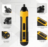 Tournevis sans fil, rechargeable 1300 mAh, perceuse multifonctionnelle réglable, chargement USB pour démontage et entretien