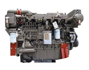 Brand new Yuchai YC6MJ410L-C20 Marine Diesel Engine water cooled motor 300 kw/1800 rpm for boat