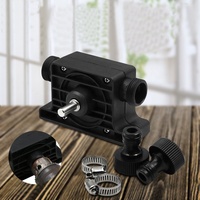 Pompe de transfert électrique portable auto-amorçante pour perceuse, accessoire de perceuse, pompes alimentées par perceuse, pompe à huile, fluide et eau