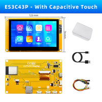 Módulo de Pantalla LCD IPS Táctil Capacitiva de 4.3 Pulgadas ESP32-S3, Placa de Desarrollo 800*480 con BT y WIFI para LVGL HMI IoT