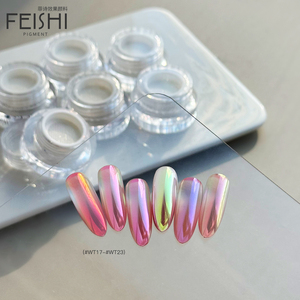 Vente flash 2025 : Poudre Aurora originale, accompagnée d'un coussin de maquillage au design unique, dans un récipient en maille, facile à utiliser et économise la poudre. - Product Image 5