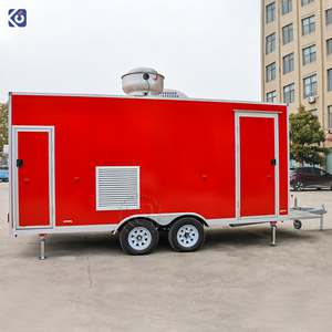 Camion de restauration CAMPTRL pour café et hot-dogs, entièrement équipé, cuisine mobile, chariot à crêpes et barbecue - Product Image 4