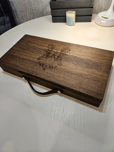 Caja <span class=keywords><strong>de</strong></span> póker <span class=keywords><strong>de</strong></span> nogal personalizada, 300 fichas <span class=keywords><strong>de</strong></span> <span class=keywords><strong>madera</strong></span> con caja <span class=keywords><strong>de</strong></span> regalo para el Día <span class=keywords><strong>del</strong></span> <span class=keywords><strong>Padre</strong></span>, tarjetero Premium hecho a mano, caja <span class=keywords><strong>de</strong></span> monedas con fichas <span class=keywords><strong>de</strong></span> <span class=keywords><strong>madera</strong></span> - Product Image 3