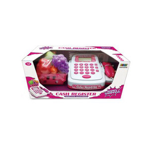 Usine en gros petite caisse enregistreuse shopping plaisir semblant jouer jeu jouet de caissier Avec <span class=keywords><strong>son</strong></span>, lumière, calculatrice - Product Image 2