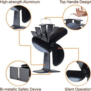 Clip de poêle à granulés de <span class=keywords><strong>bois</strong></span> thermoélectrique alimenté par chaleur écologique sur le ventilateur - Product Image 3