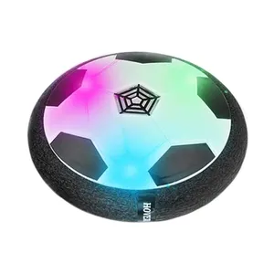 Cheap gift toys led light football floating hover soccer balls toy for kids