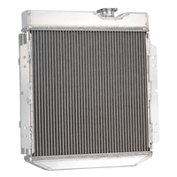 Radiateur de refroidissement en aluminium complet avec cache-ventilateur pour Ford Falcon Sedan Delivery Mustang / Mercury Comet 1960-1966