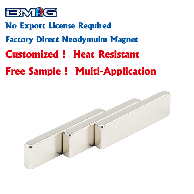 NdFeB Block Magnet N52 10x10x5mm Strong Magnetic Industrial Grade High Precision CE RoHS OEM Bulk Supply