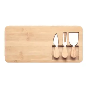 Ensemble de planches à découper en bambou GLENAVY, merchandising durable - Product Image 6