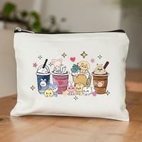Pochette de maquillage personnalisée SKZ K-POP, sac de rangement de voyage pour articles de toilette, trousse de toilette, cadeau pour enterrement de vie de jeune fille