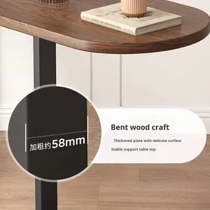 <span class=keywords><strong>Table</strong></span> de chevet en bois, mobile et réglable en hauteur, à un seul niveau, pour la maison, la chambre, le salon, comme étagère de canapé ou petite <span class=keywords><strong>table</strong></span> à thé, style simple, classique ou moderne - Product Image 5