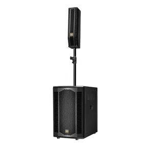 KODA Portable Array Powered Active Speaker System high battery life large subwoofer column tower church speakers