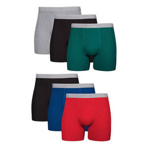 Nuevos Calzoncillos para Hombre, Color Sólido, Sexy, con Logotipo Personalizado, Marca, Forma de U, Modal, Calzoncillos Deportivos para Hombre Joven, Calzoncillos Tipo Bóxer de Tiro Bajo - Product Image 1