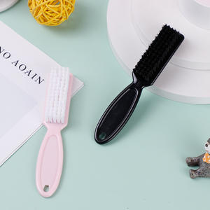 Cepillo para peinar estilo pompadour retro, cepillo para eliminar el cabello sobrante, cepillo para el cabello del cuello, cepillo de plástico y nailon para peinar. - Product Image 2