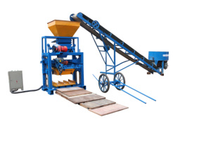 Máy móc xây dựng để làm cho bê tông rỗng khối hourdi khối màu vỉa hè lồng vào nhau Máy làm gạch - Product Image 4