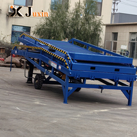 Rampe de quai hydraulique mobile en acier inoxydable, plateforme de chargement robuste pour chariots élévateurs, équipement logistique d'entrepôt